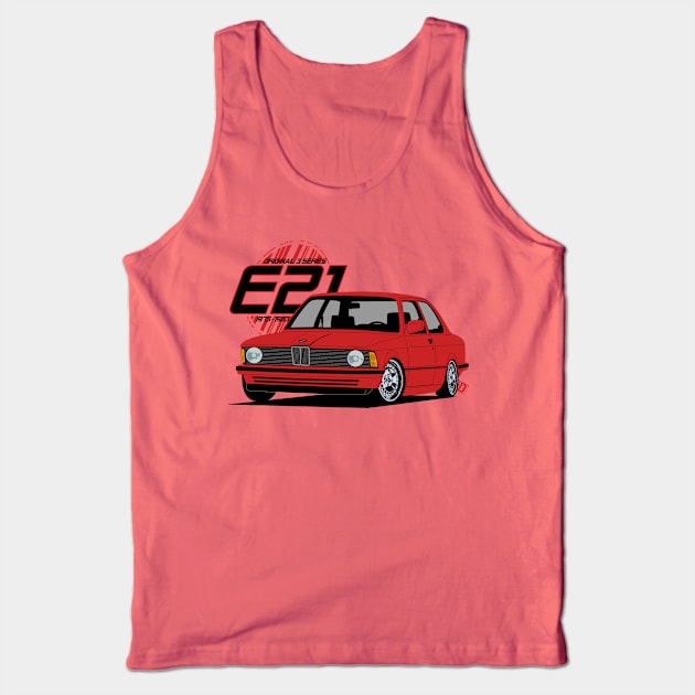 E21 The Legend Tank Top by iDubberEuroApparel